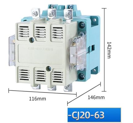 CJ20 400A High Power Contactor Magnetic Contactor