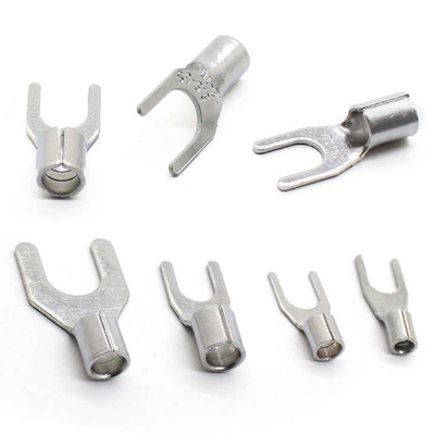 UT Series Y/U Crimp Cable Lug Fork Spade Terminals Cold Pressed Cable Crimp Connectors