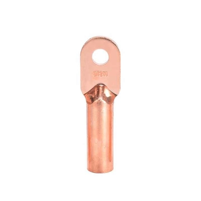 DT Copper Cable Terminal Lug For Wire Termination Copper Pickling Lug Tube Cable Crimp Connectors